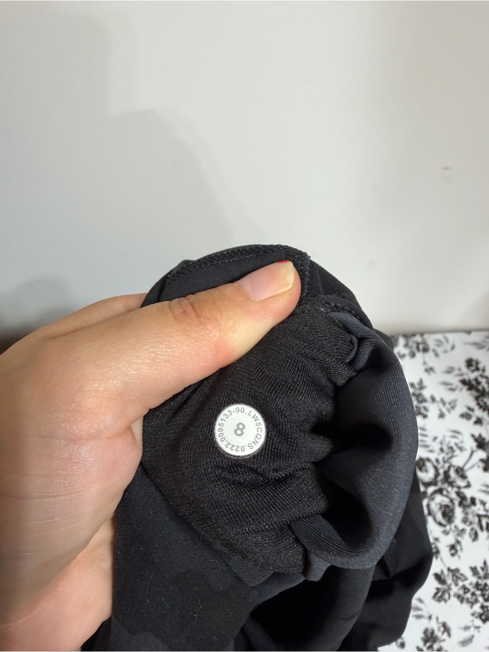 Lululemon Align High-Rise Pant Black Camo Size 8 - Picture 6 of 6